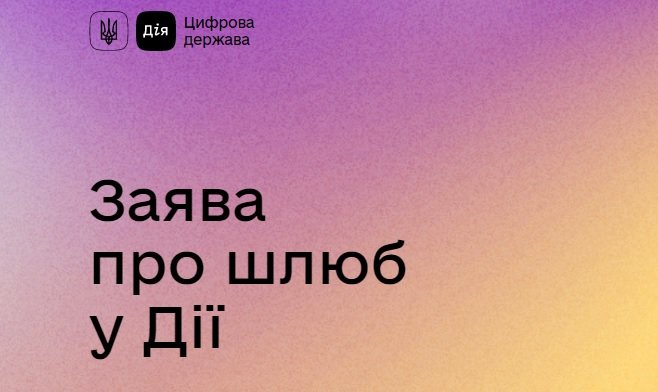 Подати заяву на шлюб, обрати місце для церемонії та час: новомосковці можуть протестувати нову послугу у Дії