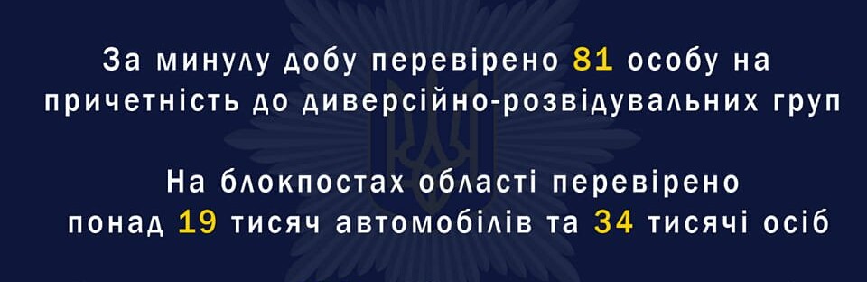 На Дніпропетровщині вчора виявлено ще двох диверсантів   