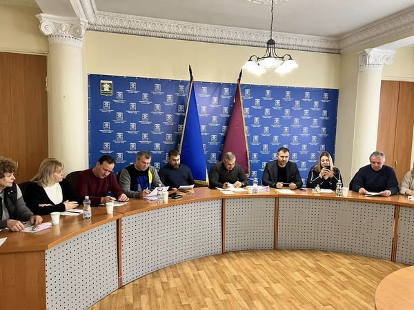 Відбулося перше чергове засідання виконавчого комітету Новомосковської міської ради у 2023 році   
