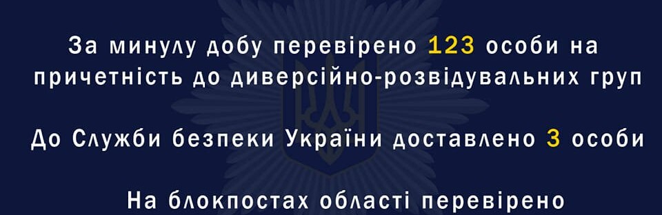 Поліцейські Дніпропетровщини передали до СБУ 3 підозрюваних в участі в ДРГ