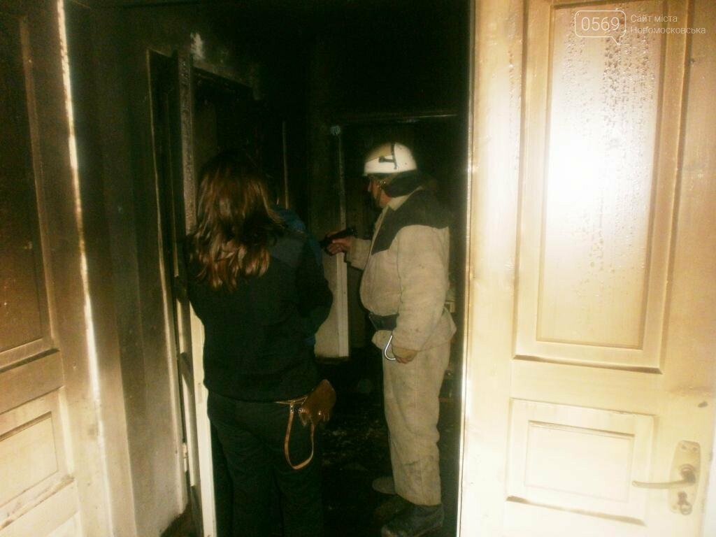 Хозяин дома в Новомосковском районе погиб на пожаре , фото-1 Хозяин дома в Новомосковском районе погиб на пожаре , фото-1
