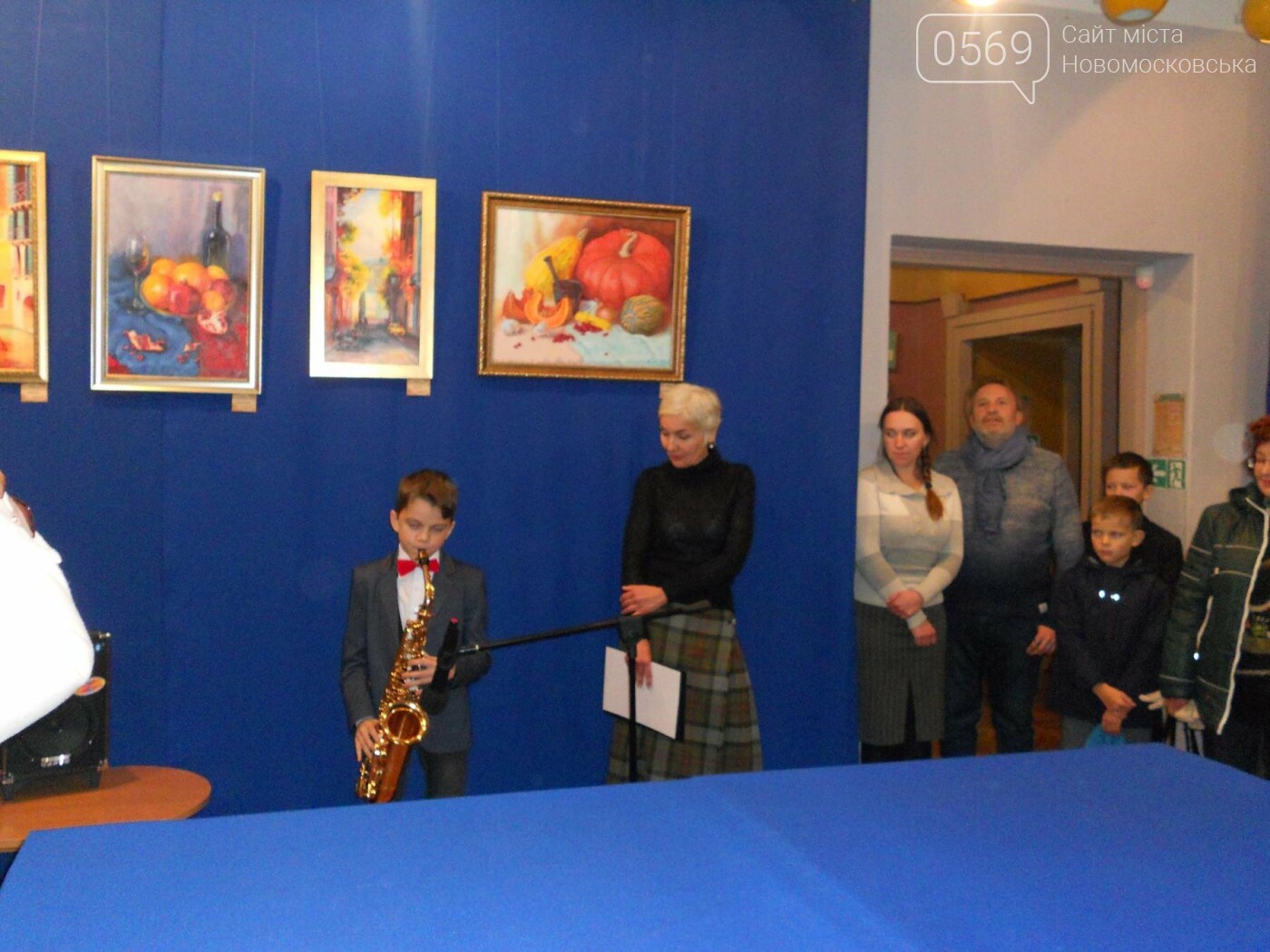 В Новомосковске открылась выставка молодых художников, фото-14 В Новомосковске открылась выставка молодых художников, фото-14