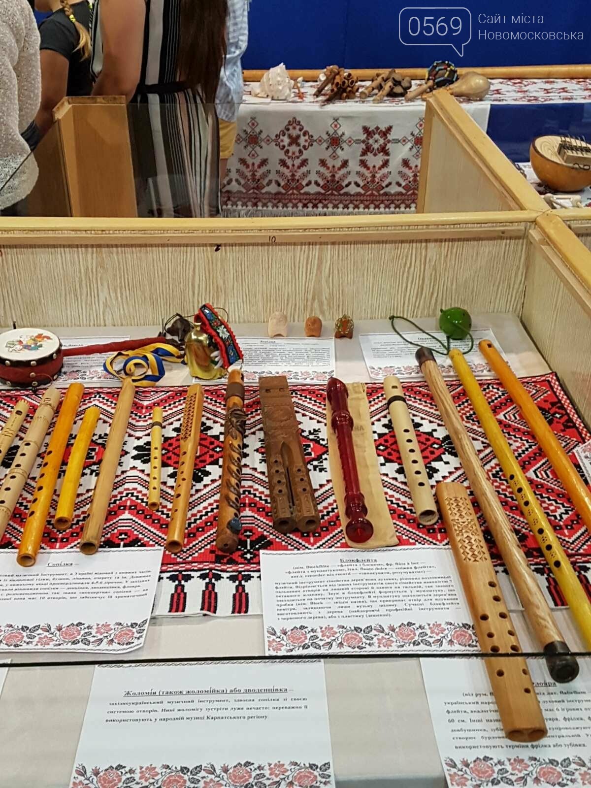 Учні Новомосковської мистецької школи відвідали виставку на..., фото-2 Учні Новомосковської мистецької школи відвідали виставку народних інструментів, фото-2