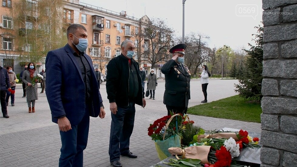 У 35-ту річницю аварії на ЧАЕС новомосковці вшанували чорнобильців, фото-4