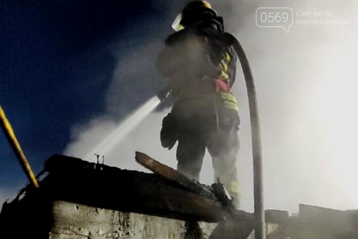 В Орлівщині Новомосковського району горів житловий будинок, фото-1