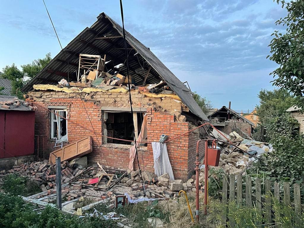 Вчергове обстріляний Нікополь. Є загиблі і поранені