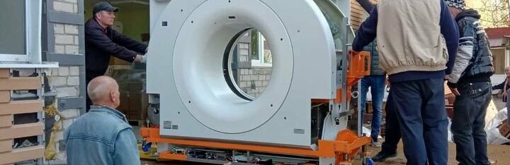 Новомосковська ЦРЛІЛ отримала комп’ютерний томограф марки «HITACHI»