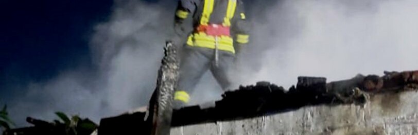 В Орлівщині Новомосковського району горів житловий будинок