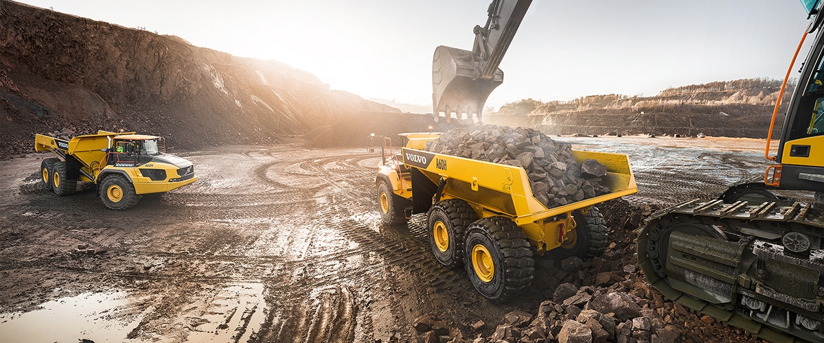 Колісні навантажувачі Volvo